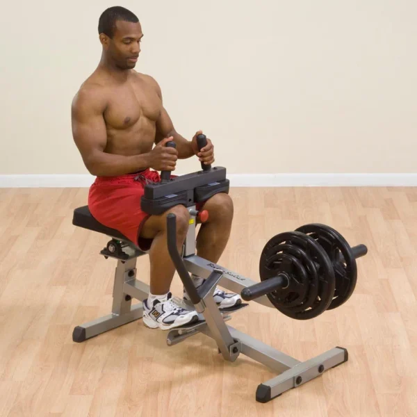 seated calf raise machine