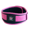 Synthetic 5" Pink Weight Lifting Belt