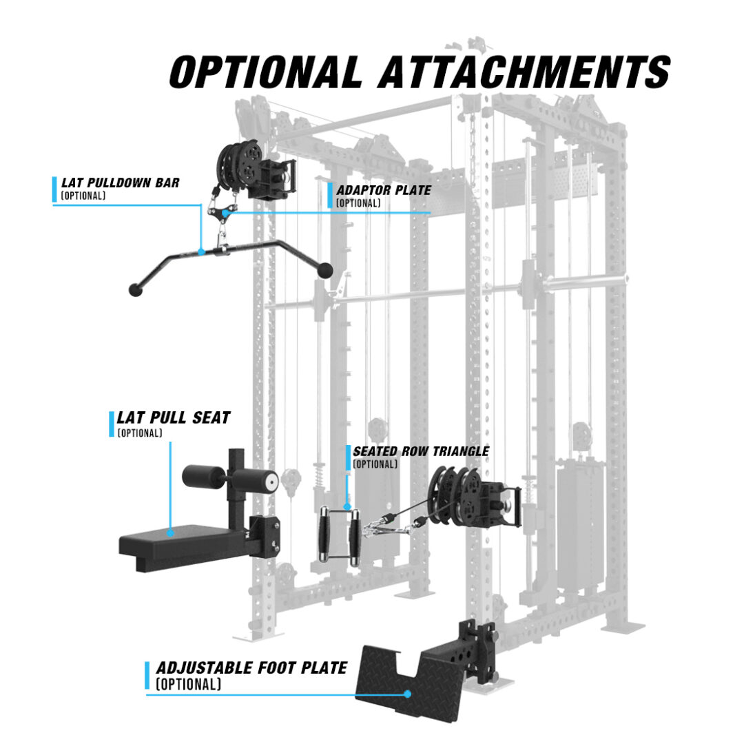 RX3 3000 Smith Machine Rack - Image 10