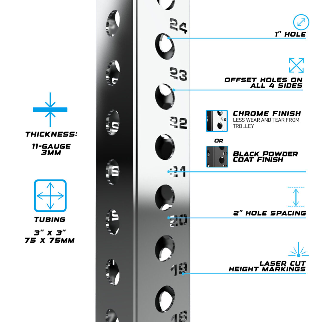 RX3 3000 Smith Machine Rack - Image 19