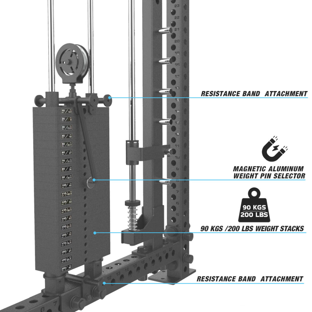 RX3 3000 Smith Machine Rack - Image 20